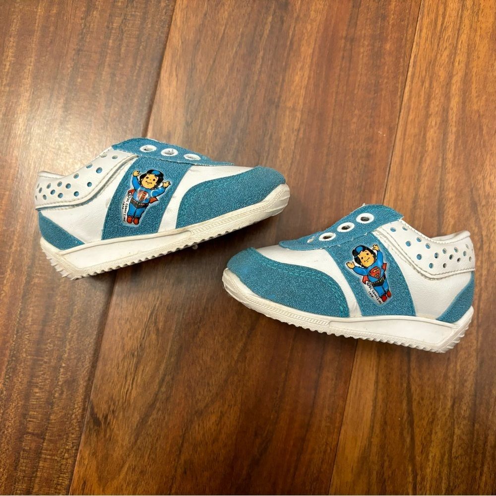 Superman vintage 1978 DC Comics blue/white sneakers